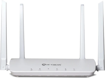 HI-FOCUS LTE 4G ROUTER/ Support 5G Sim/ Upto 150 MBPS Speed/ Long Range coverage 4G Router 2.4 GHz 150 Mbps Wifi Speed Single Band External Antenna Ethernet (Cable Broadband), Access Point Mode(White) HI-FOCUS LTE 4G ROUTER/ Support 5G Sim/ Upto 150 MBPS Speed/ Long Range coverage 4G Router 2.4 GHz 150 Mbps Wifi Speed Single Band External Antenna Ethernet (Cable Broadband), Access Point Mode(White)