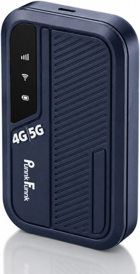LTE MIFI 4G/5G Wireless Mobile WiFi 4G Router 2.4 GHz 300 Mbps Wifi Speed Single Band Internal Antenna MiFi (Sim Based)(Blue)