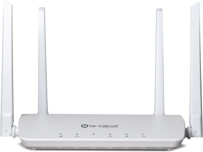 HI-FOCUS LTE 4G ROUTER/ Support 5G Sim/ Upto 150 MBPS Speed/ Long Range coverage 150 Mbps 4G Router(White, Single Band)