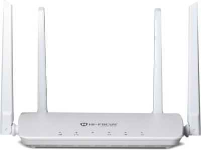 HI-FOCUS WIFI 6 LTE ROUTER/ Support 5G Sim/ Upto 150 MBPS Speed/ Long Range coverage 150 Mbps 4G Router(White, Single Band)