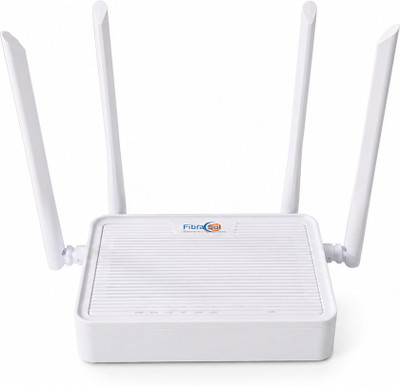 FS-HGR2000W-DV Gaming Router 5 GHz, 2.4 GHz 1200 Mbps Wifi Speed Dual Band External Antenna Access Point Mode(White)