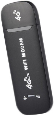 Amaz247 4G LTE 150 Mbps High-Speed USB Dongle Internet Data Card SIM Supported Black 4G Router 5 GHz 150 Mbps Wifi Speed NA NA(Black)