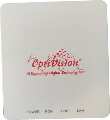 Optivision GEPON ONU 1GE port FTTH device+ 3M Patch Chord 1000 Mbps Router