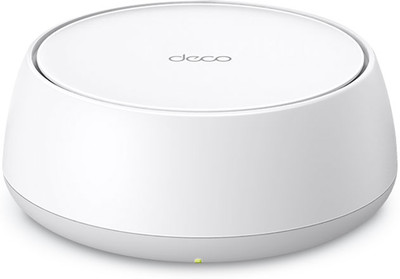 Deco BE25(1-pack) BE5000 Whole Home Mesh WiFi 7 System Mesh Router 2.4 GHz, 5 GHz 5000 Mbps Wifi Speed Dual Band Internal Antenna Ethernet (Cable Broadband)(White)