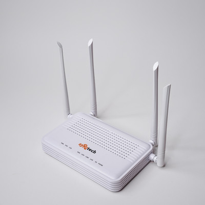 SY-2010 XPON-1200mbps Wireless Router 2.4 GHz, 5 GHz 1200 Mbps Wifi Speed Dual Band External Antenna Ethernet (Cable Broadband)(White)