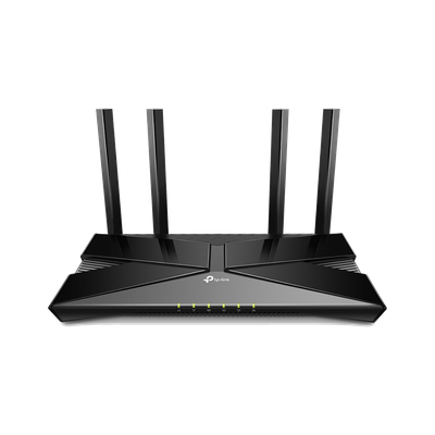 TP-Link Archer AX10 Wi-Fi 6 Router 2.4 GHz, 5 GHz 1500 Mbps Wifi Speed Dual Band External Antenna Ethernet (Cable Broadband)(Black)
