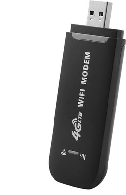 MARS The Best 4G Portable Dongle for Reliable Mobile Internet 4G Router 2.4 GHz 150 Mbps Wifi Speed NA MiFi (Sim Based)(Black)