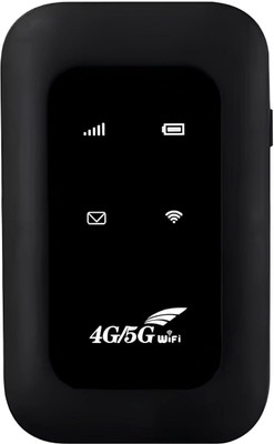 MARS Jio 4G WiFi Dongle | 150Mbps Hotspot Speed | Jio SIM Only | 2100mAh Battery 150 Mbps Data Card ,Calls not Supported(Black)