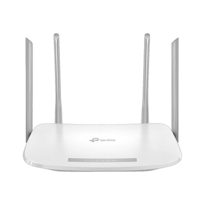 EC220-G5 AC1200 Wireless Dual Band Gigabit Wireless Router 2.4 GHz, 5 GHz 1200 Mbps Wifi Speed Dual Band External Antenna Ethernet (Cable Broadband), Access Point Mode(White)
