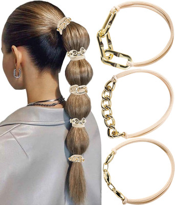 Egab Hair Tie / Hair Band Set Rubber Band(Pack of 1)