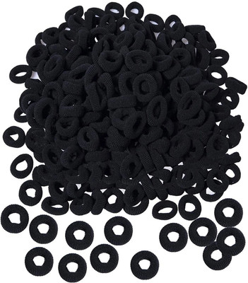 Savitri Black Baby Girl Rubber bands Rubber Band(Pack of 100)