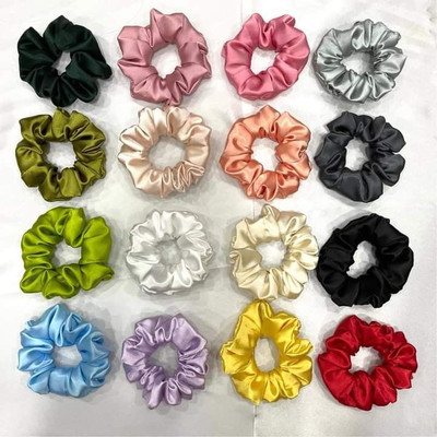 Ocreation 12 PCS Ponytail holders for girls Scrunchy combo pack Rubber Band(Multicolor)