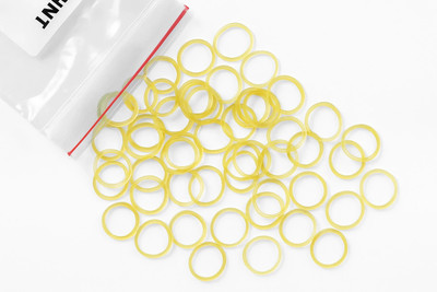 IMPRINT Mini Size Transparent Rubber Bands Pack of 400 Transparent Rubber Band(Pack of 400)