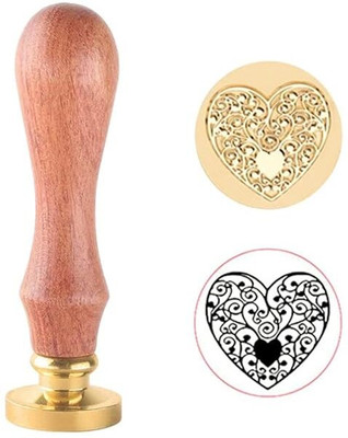 53 Arts Heart Wax Seal Stamp Heart Wax Seal Stamp(15, NA)