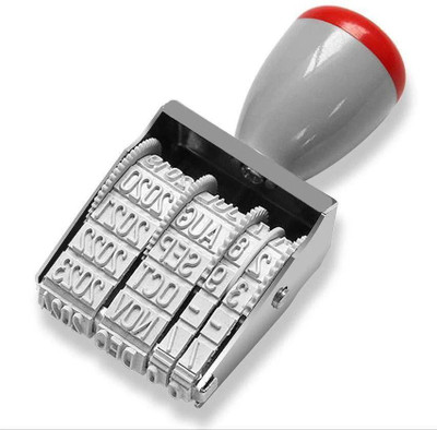 NSSP Dater Stamp (Without Pad/Manual/Rolling Bands) (Pack of-1) Dater Stamp(Medium, Blue)