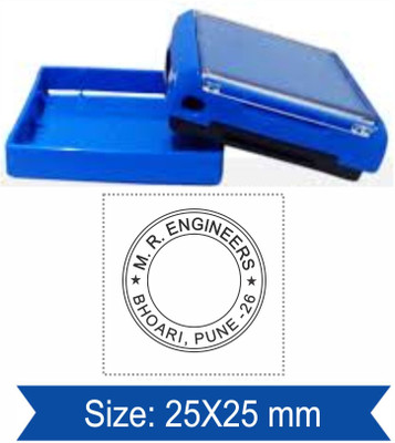 Ochitya TRODAT PKT30 PRE INK RUBBER STAMP(30mmX30mm, BLUE)
