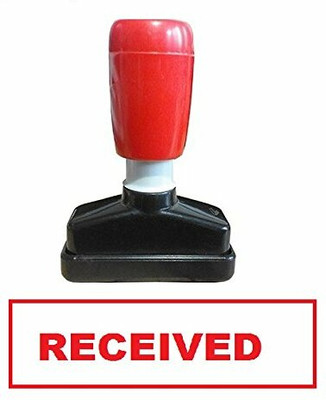 Dey 's stationery store Received Pre-Inked Rubber Stamp Office Stationary Pre-Inked Rubber Stamp(5 mm, Red)