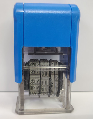 S P SERVICES SP SERVICES PRIME DATER S-120 SELF INK DATER STAMP BLUE COLOR PAD(MINI STAMP, BLUE)
