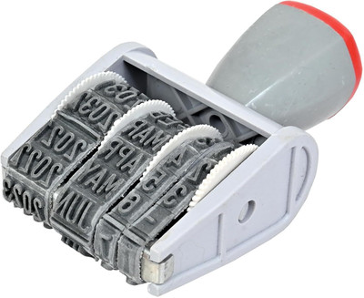 ASV Dater Stamp (Without Pad/Manual/Rolling Bands DATER STAMP WITH DIFFERENT DATES AND YEARS(Standard, NA)