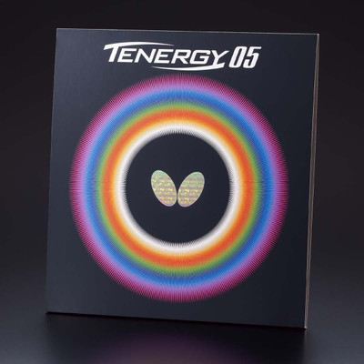 By Spinhub Butterfly Tenergy 05 Table Tennis Rubber 2.1 mm Table Tennis Rubber(Red)