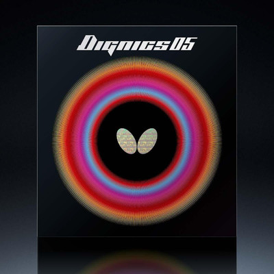 By Spinhub Butterfly Dignics 05 Table Tennis Rubber 2.1 mm Table Tennis Rubber(Black)