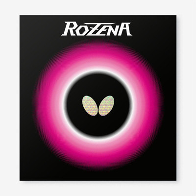 By Spinhub Butterfly Rozena Table Tennis Rubber 2.1 mm Table Tennis Rubber(Red)