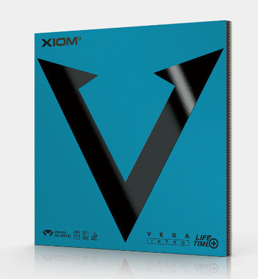 Xiom Vega Intro 2 mm Table Tennis Rubber(Black)