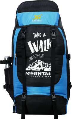 JIRFASHION Mountain Rucksacksbag Hiking Trekking Camping Bag Travel Backpack Rucksack -60 L Rucksack  - 60 L(Blue)