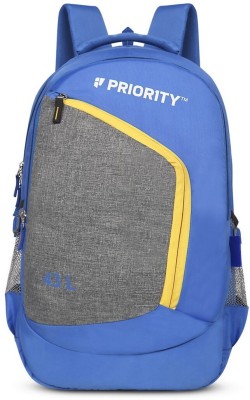 Priority Polyester Triumph 007 Royal Blue Trekking Backpack Rucksack  - 33 L(Blue)