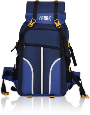 Fadak Rucksack bag travel bag for men tourist bag backpack for hiking trekking camping Rucksack  - 55 L(Blue)