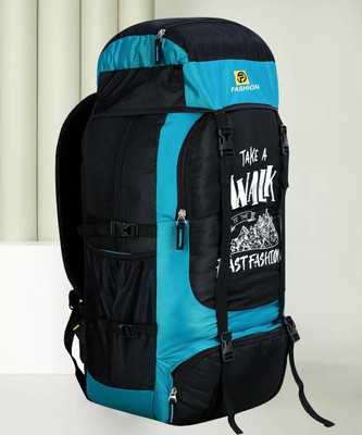 Tropsy Travel Rucksack for Outdoor Sport Camping Hiking Trekking Bag-Sea Green Rucksack  - 65 L(Green)