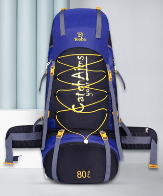 Zikki TRAVEL BACKPACK FOR OUTDOOR SPORT HIKING TRUKKING BAG Rucksack  - 80 L(Blue)