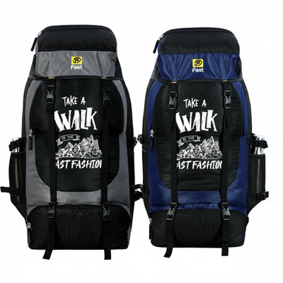 Softmax MULTI RUCKSACK 65L tourist bag for travel backpack Rucksack  - 65 L(Black, Blue)