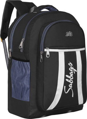 SAB Bags Waterproof Travel Bag Hiking, Tracking & Shoulder Bag with Multiple Compartments 45 L Backpack(Black)