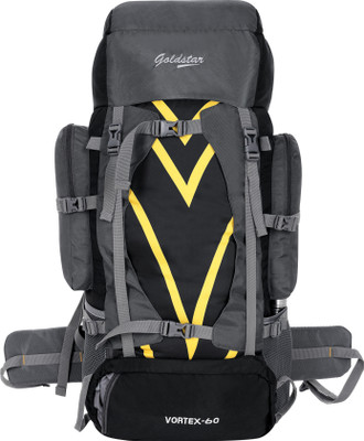 Goldstar GOLD STAR 4-BK-Trekking Bag Hiking Backpack Travel Rucksack - 60 L Rucksack Rucksack  - 60 L(Grey)