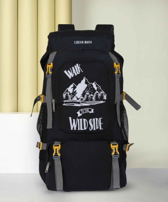 Liker Travel Luggage Backpack TRAVEL FOR OUTDOOR SPORT HIKING TREKKING CAMPING Rucksack  - 70 L(Black)