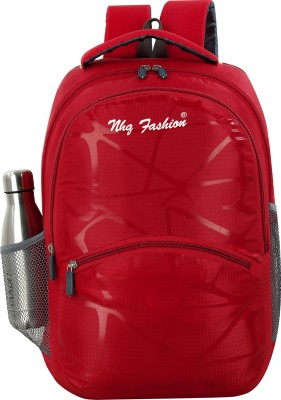 NHQ FASHION Backpack Spacy unisex backpack-555 30 L Laptop Backpack(Red)