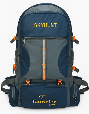 SKYHUNT Mountainering, Trekking & hiking bag waterproof casual rucksack Rucksack  - 82 L(Grey)