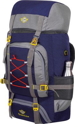 GREENLINE 60 ltr 26Inch rucksack Backpack for Outdoor Sport Camping & Hiking trekking Bag Rucksack  - 60 L(Blue)
