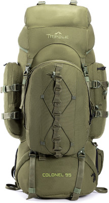 Tripole Colonel (With Detachable Day Pack) Rucksack  - 95 L(Brown)