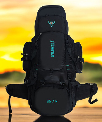 Wildmoda 85L AdventureVault : Your Secure Companion for Epic Journeys Rucksack  - 85 L(Black)