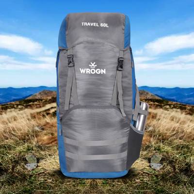 WROGN Adventure 60L Travel Backpack For Hiking Trekking Bag