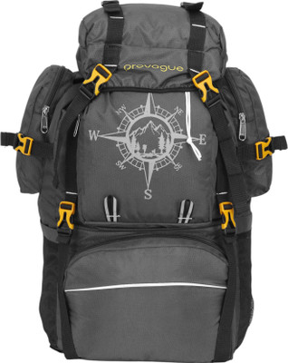 PROVOGUE TREKKING BAG HIKKING BACKPACK FOR TRAVEL & OUTDOOR Rucksack Rucksack - 90-L Rucksack  - 90 L(Grey)