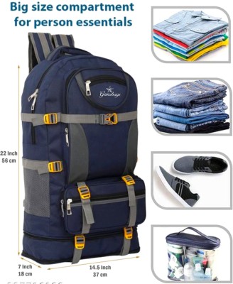 geems GEMS BAG Rucksack  - 60 L(Blue)