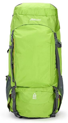 BOLDFIT Adventure Rucksack Backpack 65 Litre Trekking Bags for Men & Women Travel Bag Tourist Bag Rucksack  - 65 L(Green)