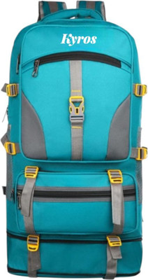 Kyros 65L travel bags for men &rucksacks& tourist bag (BLUE) Waterproof Backpack(Multicolor, 65 L)
