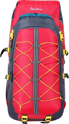 SKYLINE 80 Liters Unisex Travel Rucksacks Bag (Red) Rucksack  - 80 L(Red)