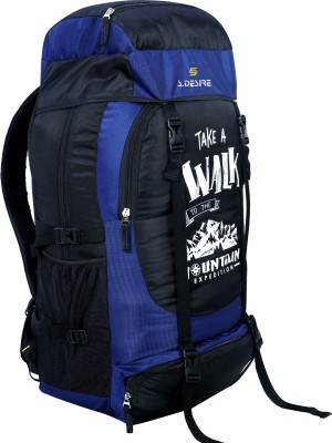 S DESIRE Unisex Rucksack/Hiking/Trekking/Camping Bag/Backpack for Adventure Camping Rucksack  - 70 L(Blue)