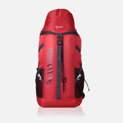 IPSUM Adventure Trekking Rucksack Travel Backpack Camping Bag for men and women Rucksack  - 60 L(Red)