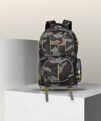 STRONG LIFE 60L Trekking , Travelling Army/Warrior Rucksack Water Proof Trekking Military Backpack/Tourist Bag 60Ltr Rucksack - 60 L . Rucksack  - 60 L(Green)